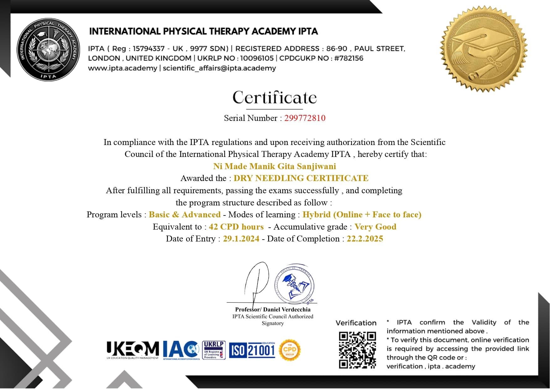 Dry Needling Training